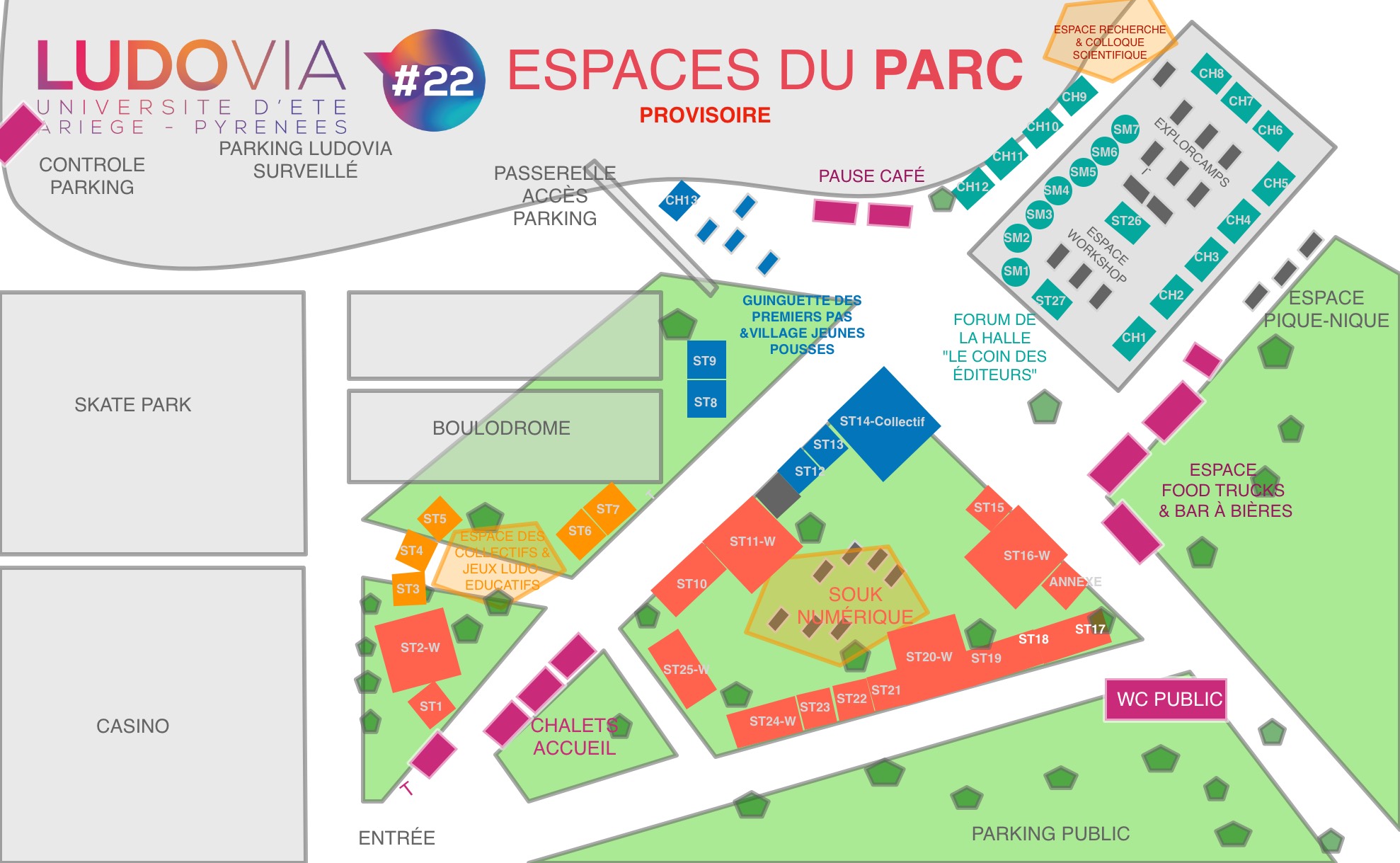 Plan ESPACES Parc 2025